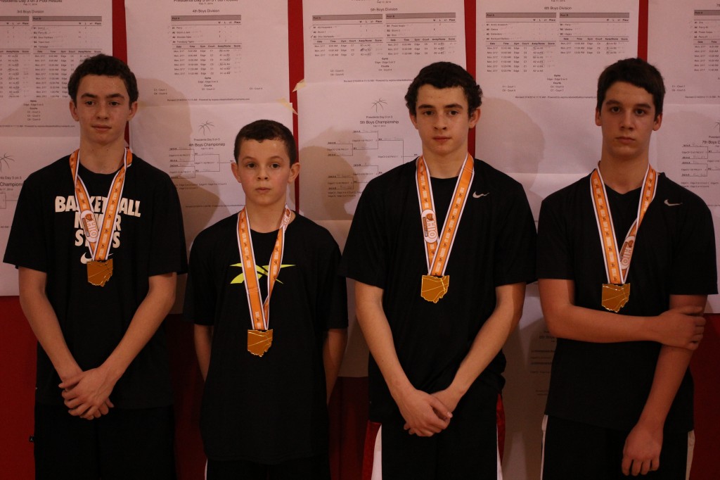 Presidents Day Boys 7th Grade Champions 2014